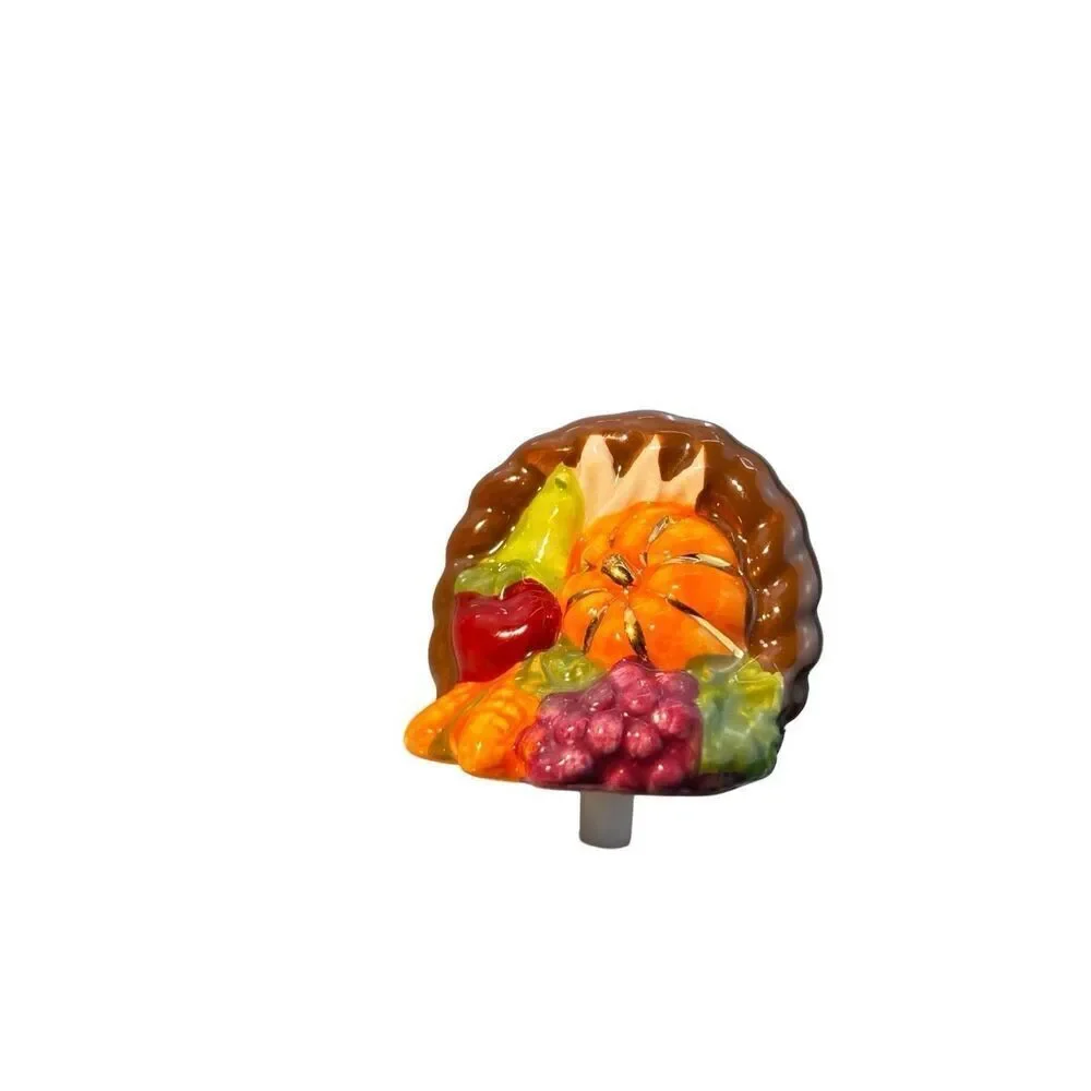 Nora Fleming Mini cornucopia platter charm